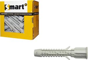 Pgb-Europe SMART | Universeelplug met boord Ø 8x50 Ny | 100 st