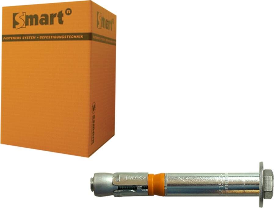 Pgb-Europe SMART | Zwaarlastanker zesk.kop S-ZA M8x105 Zn | 50 st SM0ZAT0010801053