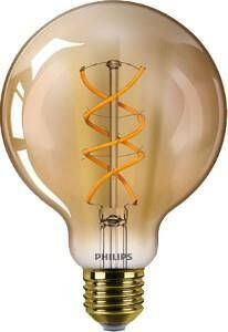 Philips LED filament Globe 5-25W E27 G93 Gold Vintage LED3822