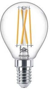 Philips LED filament kogel 3-25W E14 827 P45 helder LED3730