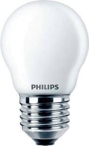 Philips LED filament Kogel 4 3-40W E27 827 P45 mat LED3748