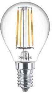 Philips LED filament kogel 5-40W E14 827 P45 helder LED3740