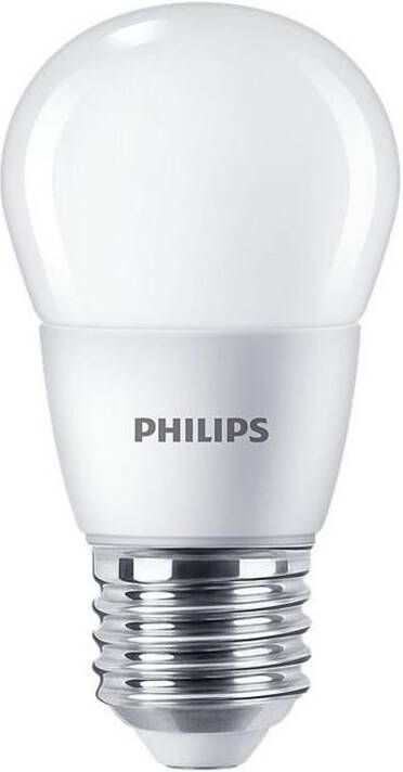 Philips LED kogel 5-40W E27 827 P45 mat LED3341