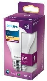 Philips LED GLS E27 1 5-15W 2700K filament mat blister 5102492