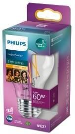 Philips LED GLS E27 7 5-60W filament helder SceneSwitch blister 5102525