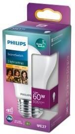 Philips LED GLS E27 7 5-60W filament mat SceneSwitch blister 5102526
