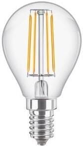 Philips LED kogel E14 4 3-40W 2700K filament helder LED3738