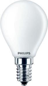 Philips LED kogel E14 6 5-60W 2700K filament mat LED3742