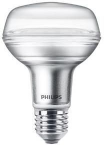 Philips LED R80 E27 8-100W 2700K LED3313
