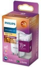 Philips LED spot GU10 230V 2 6-35W WarmGlow blister 5105100