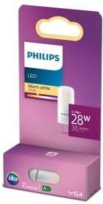 Philips LED steek G4 12V 2 7-28W 2700K mat blister 5104126