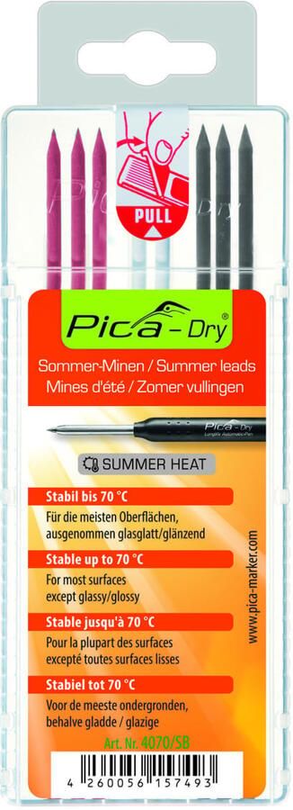 Pica -Dry Navullingen SUMMERHEAT | Assorted | SB PI4070SB