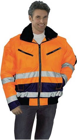 Prevent Veiligheids-pilotenjack | maat XL | oranje marine | 100 % PES | 1 stuk 174ZO XL