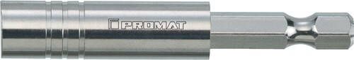 Promat Tecwerk Bithouder | slim type | 1 4 inch F 6 3 1 4 inch C 6 3 | magneet | lengte 65 mm 4000829580