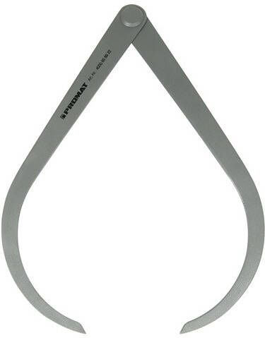 Promat Buitenpasser | lengte 300 mm | met klinkscharnier 4000858923