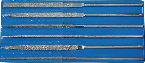Promat Diamantnaaldvijlenset | lengte 140 mm 6-delig | D 126 | D 126 4000840647