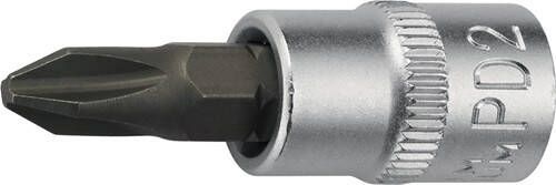 Promat Tecwerk Dopsleutelbit | 1 4 inch PH | PH 2 | lengte 32 mm 4000821028