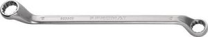 Promat Dubbele ringsleutel | 10 x 11 mm 197 mm | diep gebogen 4000823304