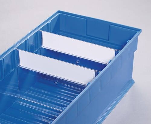 Promat Tecwerk Etiket | wit voor magazijnbakken | B. 235 mm | 100st. zak 9000448995