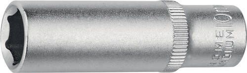 Promat Extra lange dopsleutelbit | 1 4 inch 6-kant lang | sleutelwijdte 13 mm | lengte 50 mm 4000821015