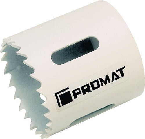 Promat Gatenzaag | zaag-d. 127 mm snijdiepte 38 mm | 4 6 combitand HSS-bimetaal | zonder toebehoren 4000814561