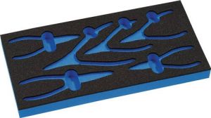 Promat Gereedschapsmodule | lege inleg 1 3-module | 4000 871 242 6-delig 4000871224