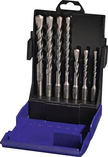 Promat Hamerboorset | SDS-Plus | 7-delig SDS-Plus | kunststofbox 4000864095