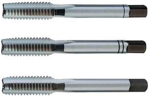 Promat Tecwerk Handdraadtapset | DIN 352 | M2x0 4 mm | HSS | ISO2 (6H) 3 delig 4000867108