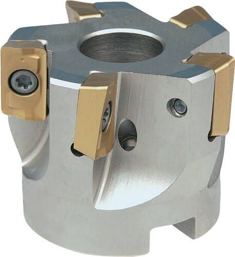 Promat Hoekfrees | d. 50 mm | vernikkeld met interne koeling | snedeaantal 5 APKT...-16 4000859016