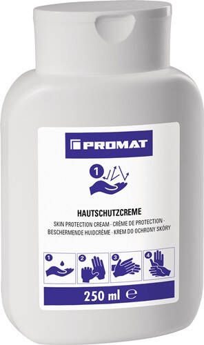 Promat Huidbeschermingscreme | 250 ml | siliconevrij | geparfumeerd 4000386560