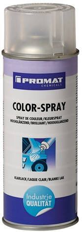 Promat Kleurspray | heldere lak | hoogglanzend | 400 ml | spuitbus 4000354213