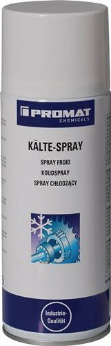 Promat Koudespray | 400 ml | kleurloos | tot voor -50 graden Celsius | spuitbus 4000354046