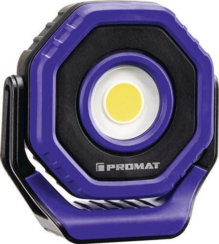 Promat LED-accuhandlamp | 3 7 V 2600 mAh | Li-Ion 7 W 100-700 LM | laadtijd 4 H 4000873349