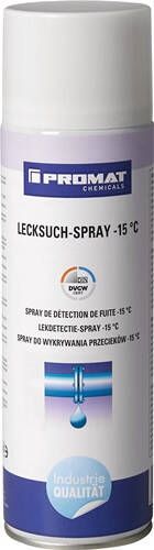 Promat Lekzoekspray | -15 graden Celsius | kleurloos | DVGW | 400 ml | spuitbus 4000354048