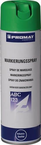 Promat Markeringsspray | groen | 500 ml | spuitbus 4000354082