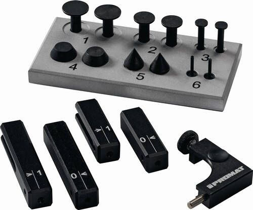 Promat Tecwerk Meetset | 18 delig | passend voor digitaal schuifmaat 4000851028