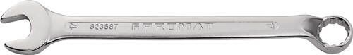 Promat Ring-steeksleutel | SW 18 mm lengte 243 mm | vorm B | chroom-vanadiumstaal 4000823688