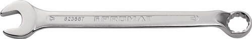 Promat Tecwerk Ring-steeksleutel | SW 19 mm lengte 256 mm | vorm B | chroom-vanadiumstaal 4000823689