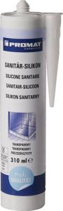 Promat Sanitair-silicoon | transparant | 310 ml | patroon 4000340000