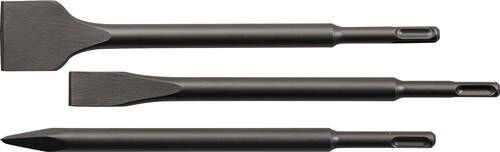 Promat Set insteekgereedschap | SDS-plus 3-delig | in kunststofbox | lengte 250 mm | KU-box 4000812480