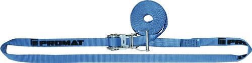 Promat Sjorband | DIN EN 12195-2 | lengte 4 m breedte 25 mm | met ratel | LC omdr. 1500 daN 4000365086