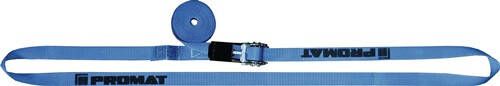 Promat Sjorband | DIN EN 12195-2 | lengte 4 m breedte 25 mm | met ratel | LC omdr. 800 daN 4000365084