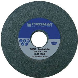 Promat Slijpmachineschijf | d.300xB40x76mm GROB 36 | vorm A met uitsparing 125 x 19 mm | normale korund 4000842016