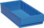 Promat Stellingbak | L400xB183xH81mm | blauw polypropyleen 9000448963 - Thumbnail 1