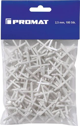 Promat Tecwerk Tegelkruisje | 2 5 mm100 stuks zak 4000817155