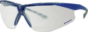 Promat Veiligheidsbril | Daylight Flex | EN 166 | beugel grijs donkerblauw ring helder | polycarbonaat 4000370075