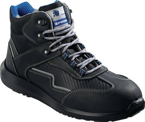Promat Veiligheidslaars | juist | zwart | S3 SRC EN ISO 20345 | Pull-Up leer gelamineerd leer 4720000619