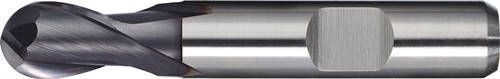 Promat Volledige radiusfrees | nominale-d. 4 mm inzetlengte 13 mm | HSS-Co8 TiCN DIN 1835 B | snedeaantal 2 extra kort 4000866598