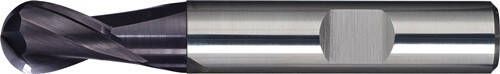 Promat Volledige radiusfrees | nominale-d. 5 mm inzetlengte 16 mm | VHM TiAlN DIN 6535 HB | snedeaantal 2 kort 4000866972