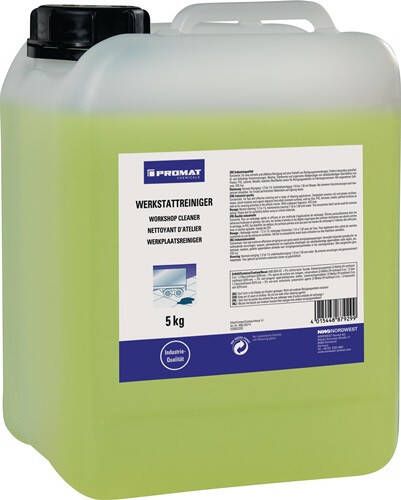 Promat Tecwerk Werkplaatsreinigingsmiddel | 5 kg | jerrycan 4000355714
